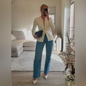 ZARA SMOOTH KNIT CARDIGAN